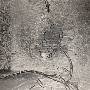 potere dei fiori / Detail Druckplatte I