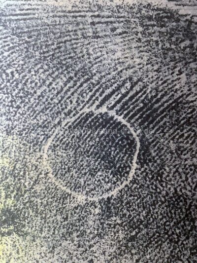 blaue Stunde / Detail I, Druck